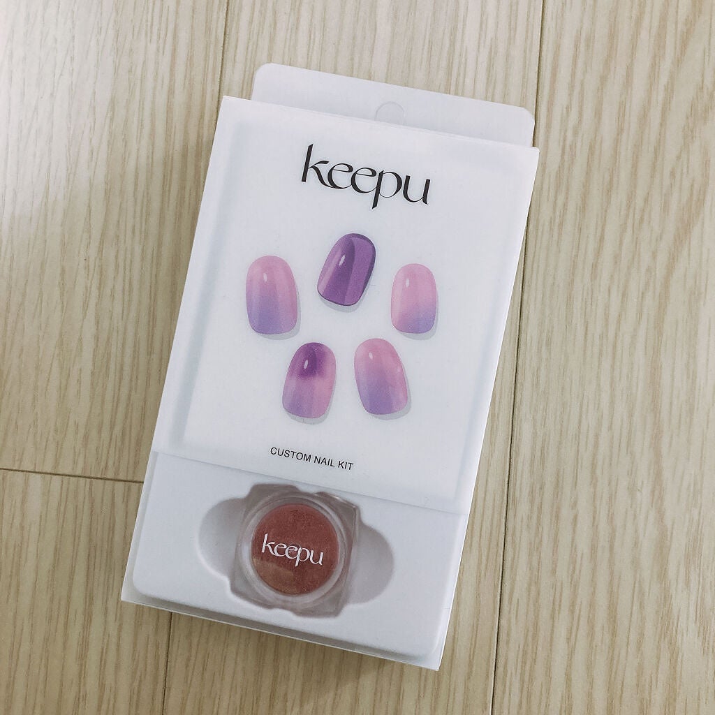 セルフカスタム ネイルシール/KEEPU/ネイルシールを使ったクチコミ(1枚目)
