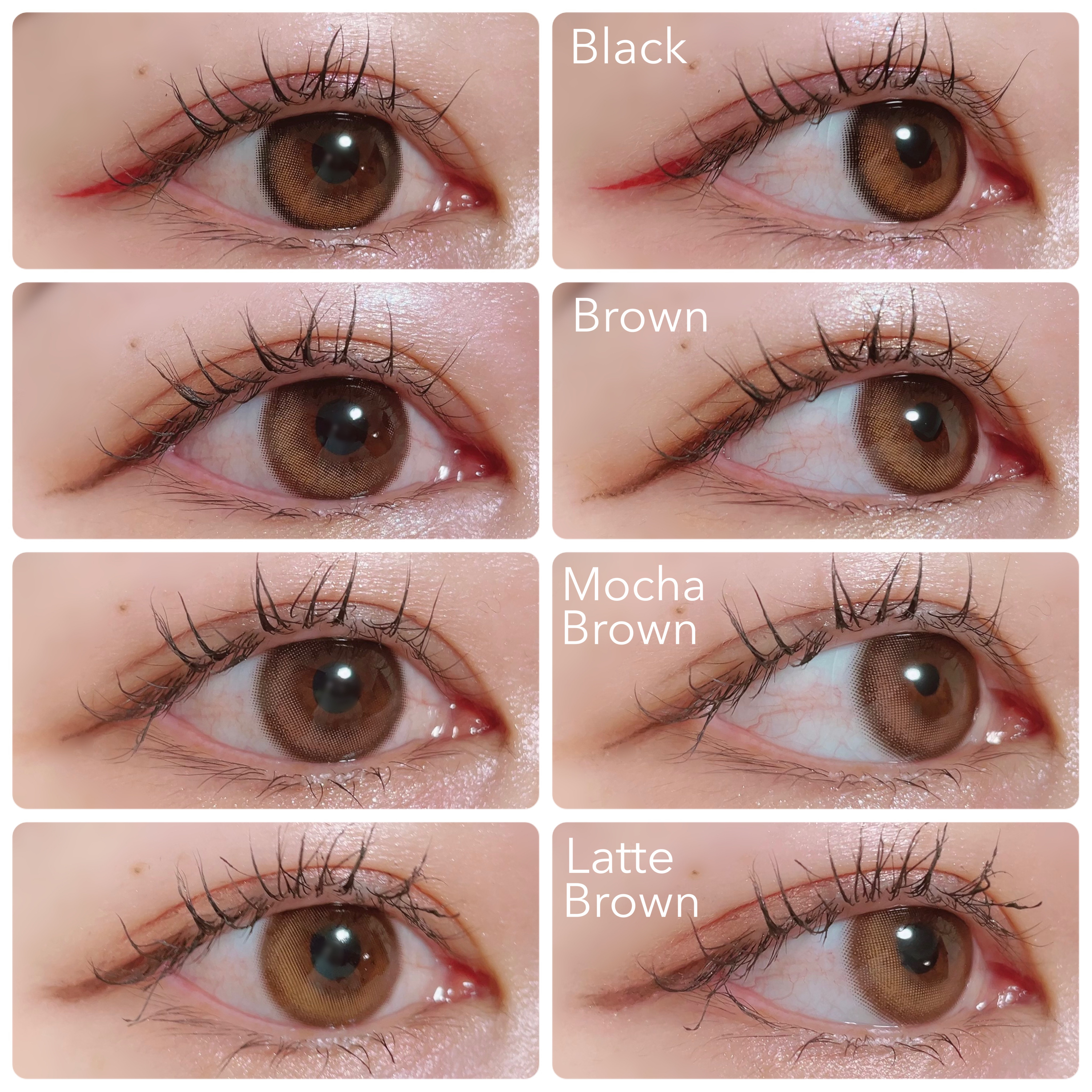 Glowy 1day/OLENS/ワンデー（１DAY）カラコンを使ったクチコミ（3枚目）