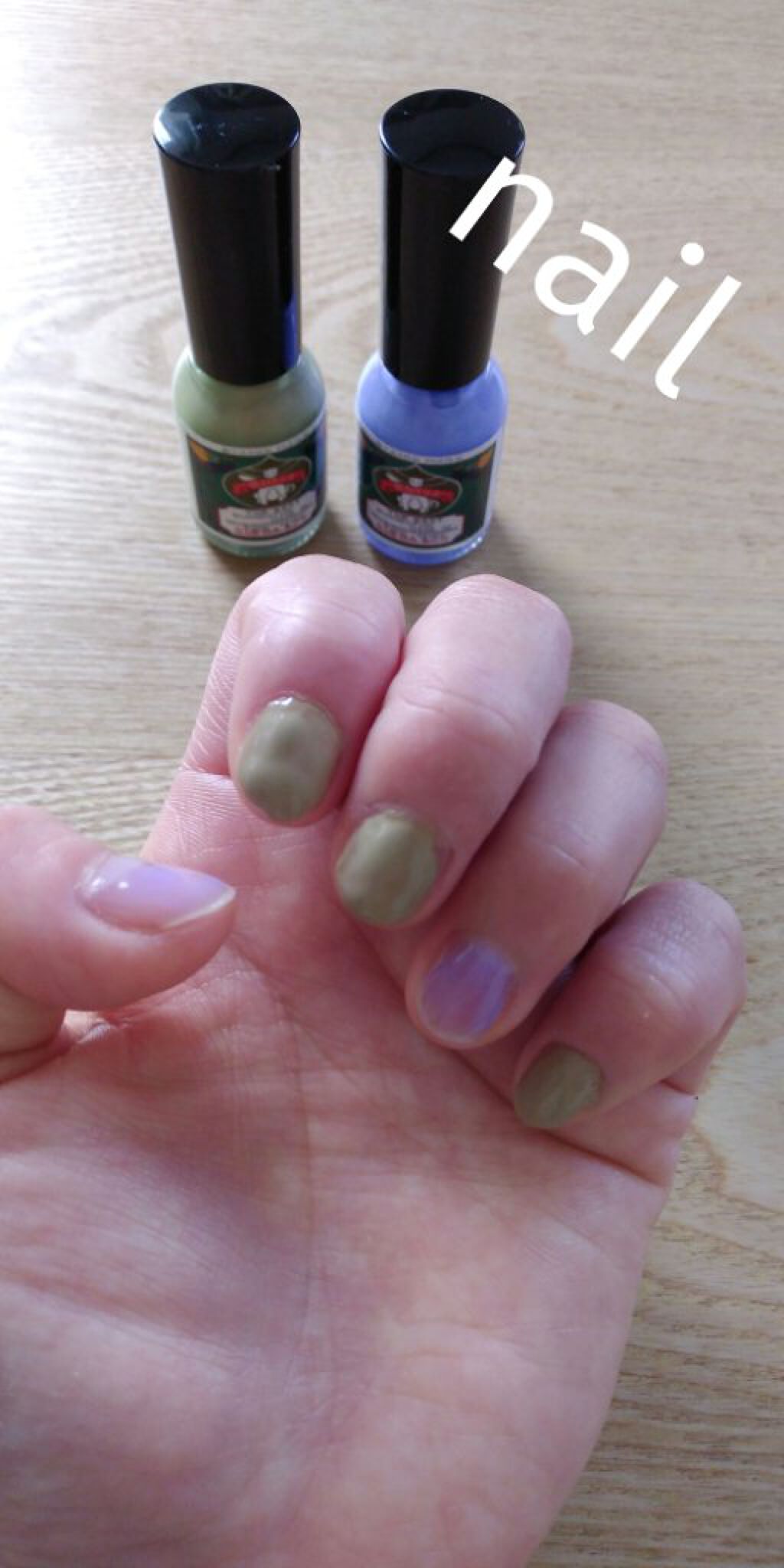 胡粉ネイル/上羽絵惣/マニキュアを使ったクチコミ（1枚目）