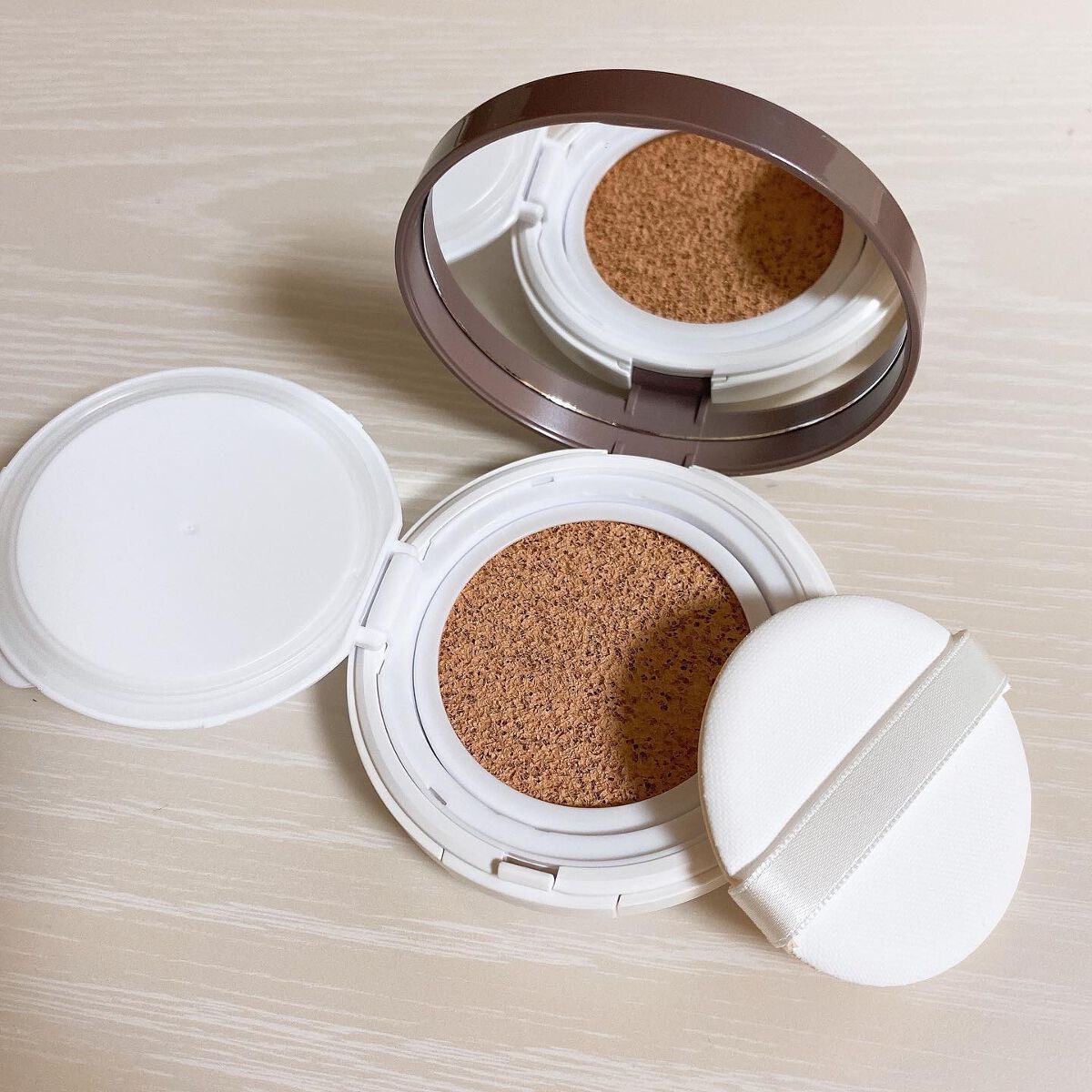 グロウ&カバークッションファンデーション/パーフェクトワン/クッションファンデーションを使ったクチコミ(2枚目)