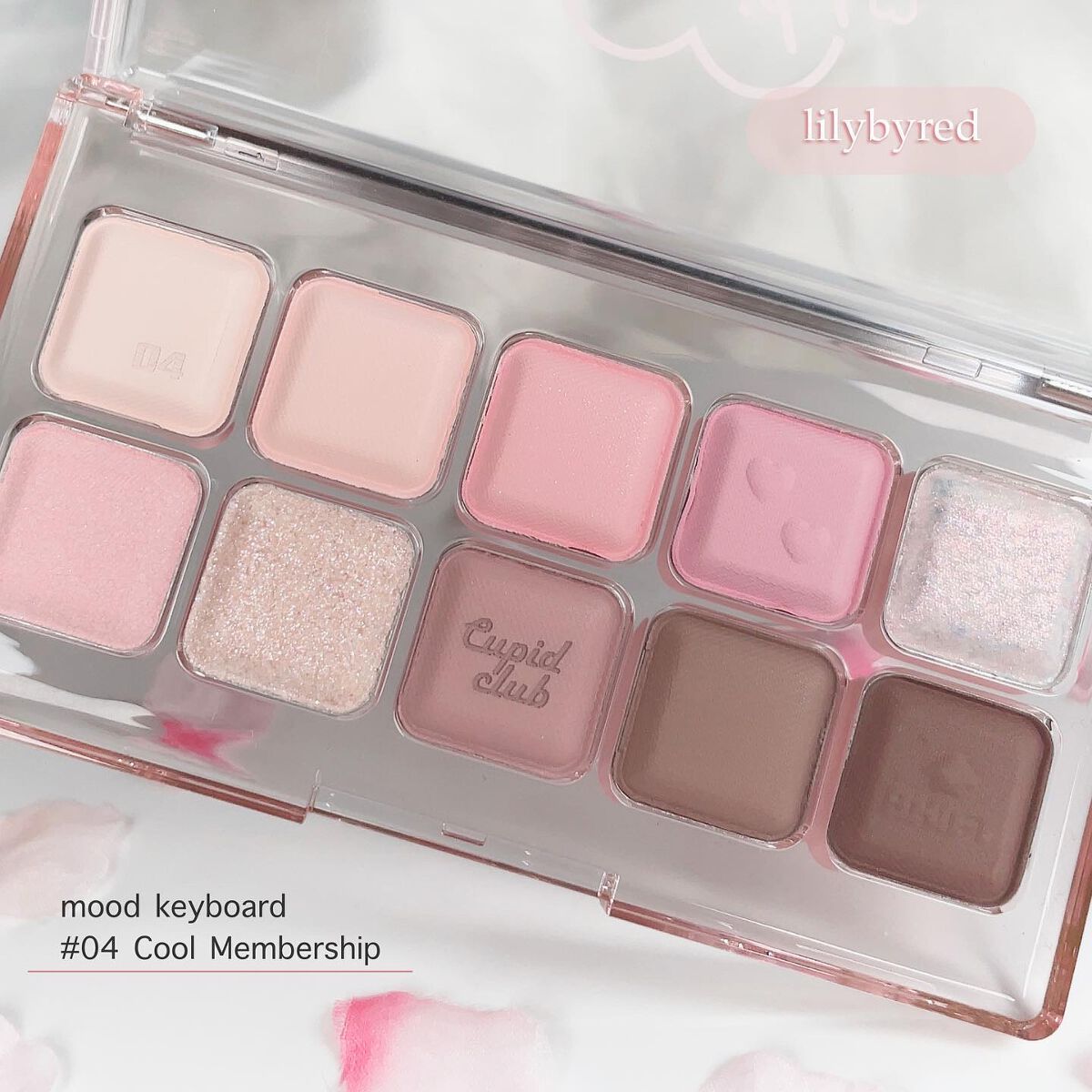 ムードキーボード/lilybyred/アイシャドウパレットを使ったクチコミ（2枚目）