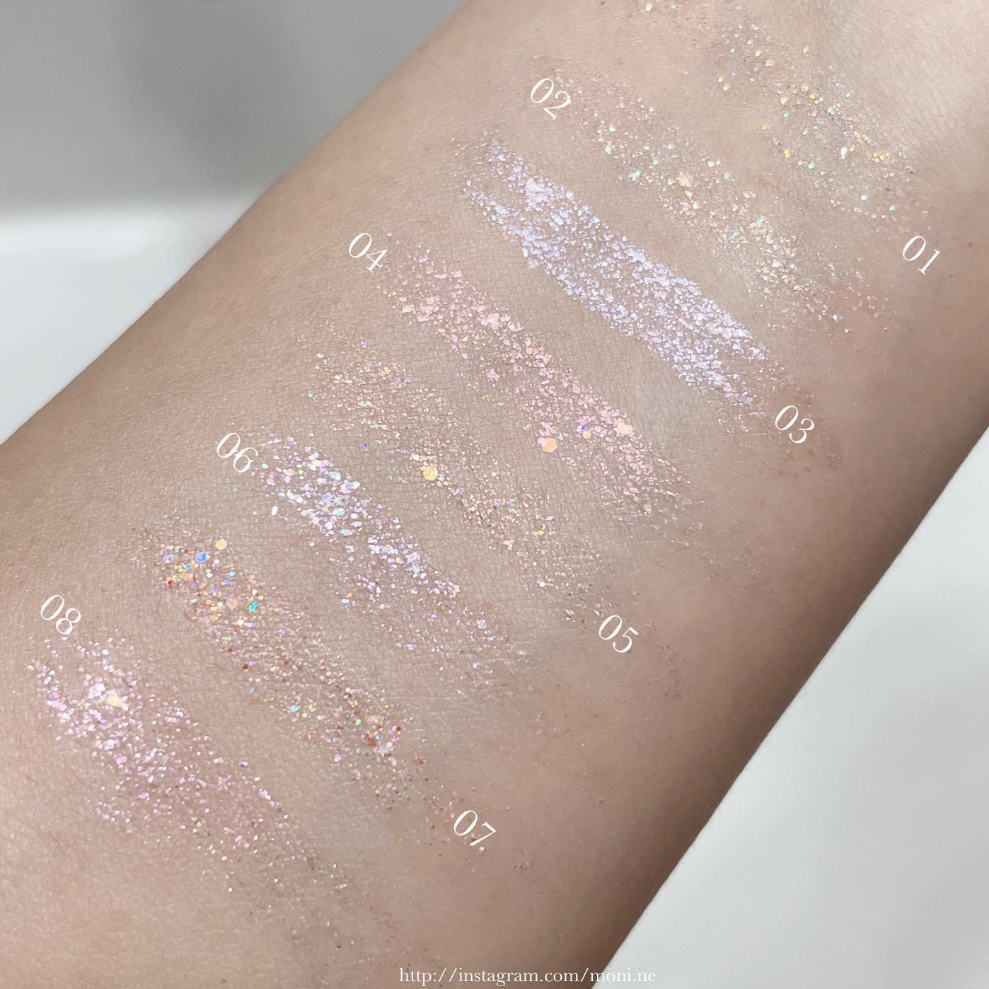 スターリット リキッドグリッター/dasique/メイクアップを使ったクチコミ(4枚目)