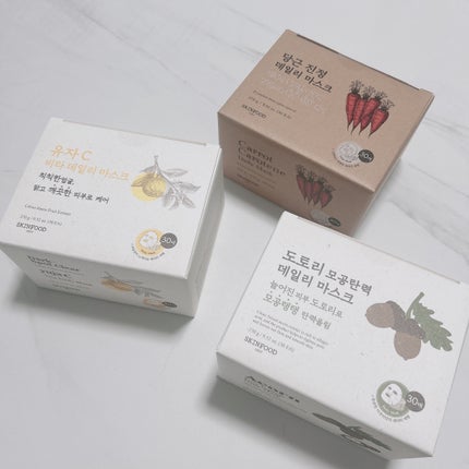 ゆずC ビタ デイリーマスク/SKINFOOD/シートマスク・パックを使ったクチコミ(8枚目)