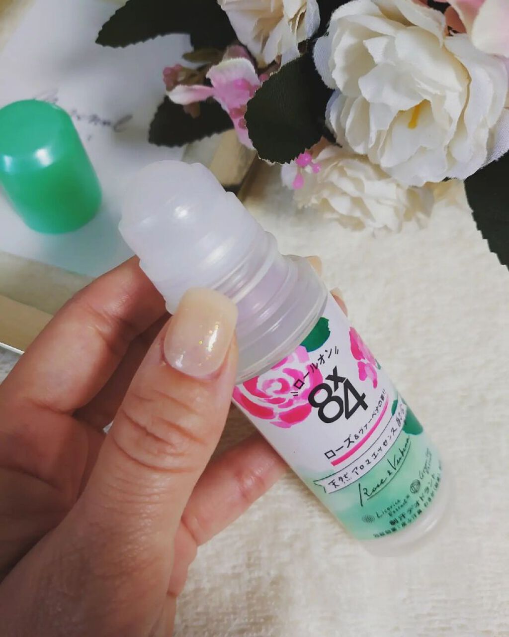 ロールオン ローズ＆ヴァーベナの香り/８ｘ４/デオドラント・制汗剤を使ったクチコミ（2枚目）