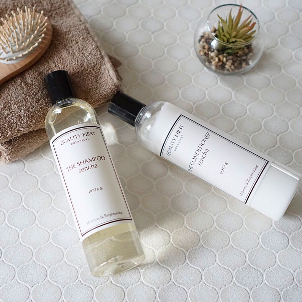 ボタアンド ザ シャンプー <sencha>/クオリティファースト/市販シャンプーを使ったクチコミ(1枚目)
