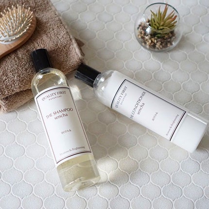 ボタアンド ザ シャンプー <sencha>/クオリティファースト/市販シャンプーを使ったクチコミ(1枚目)