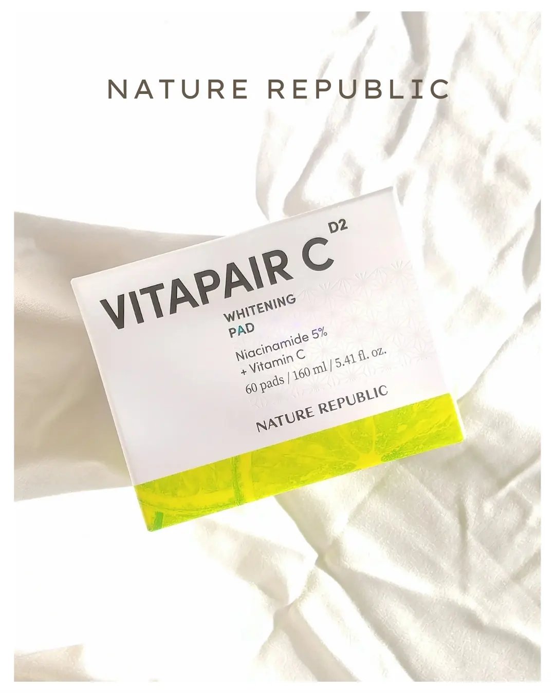 ビタペアC 美容液パッド/ネイチャーリパブリック/トナーパッドを使ったクチコミ（3枚目）