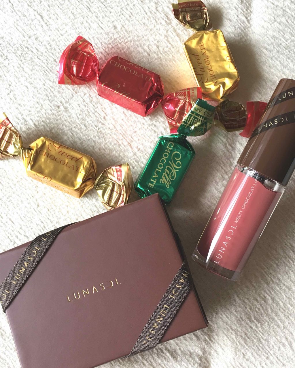 メルティショコラリップス/LUNASOL/口紅を使ったクチコミ(1枚目)