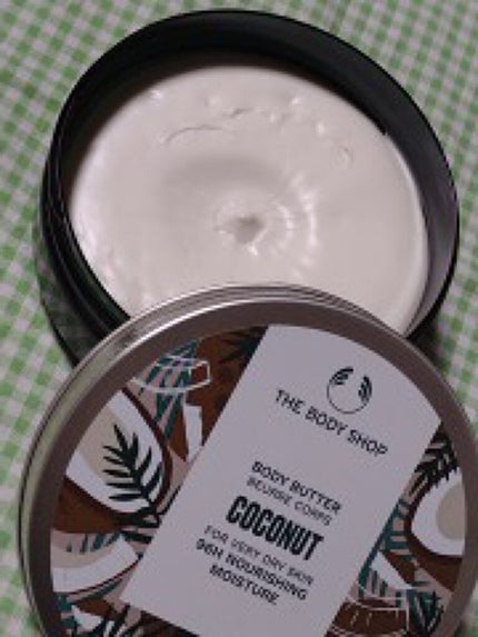 ボディバター ココナッツ/THE BODY SHOP/ボディクリームを使ったクチコミ(3枚目)