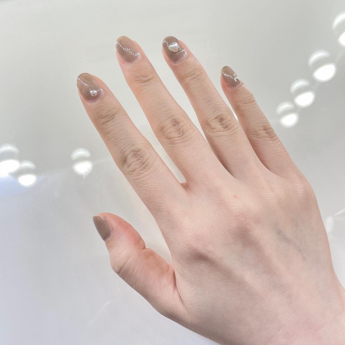 プレミアムノーワイプトップジェル/ネイル工房/ジェルネイルを使ったクチコミ（3枚目）