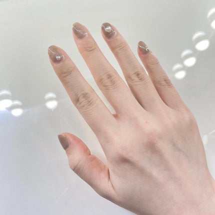 プレミアムノーワイプトップジェル/ネイル工房/ジェルネイルを使ったクチコミ(3枚目)