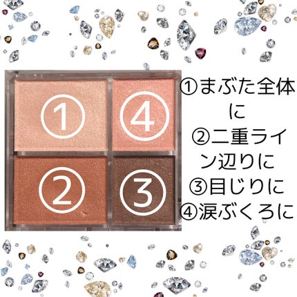 グラデーション アイシャドウ/ちふれ/アイシャドウパレットを使ったクチコミ(2枚目)