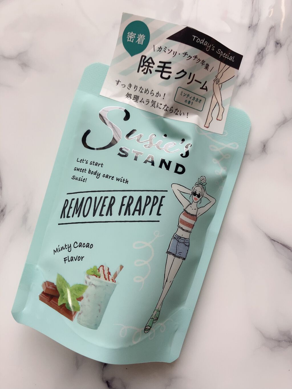 リムーバーフラペ/スージースタンド/除毛クリームを使ったクチコミ（1枚目）
