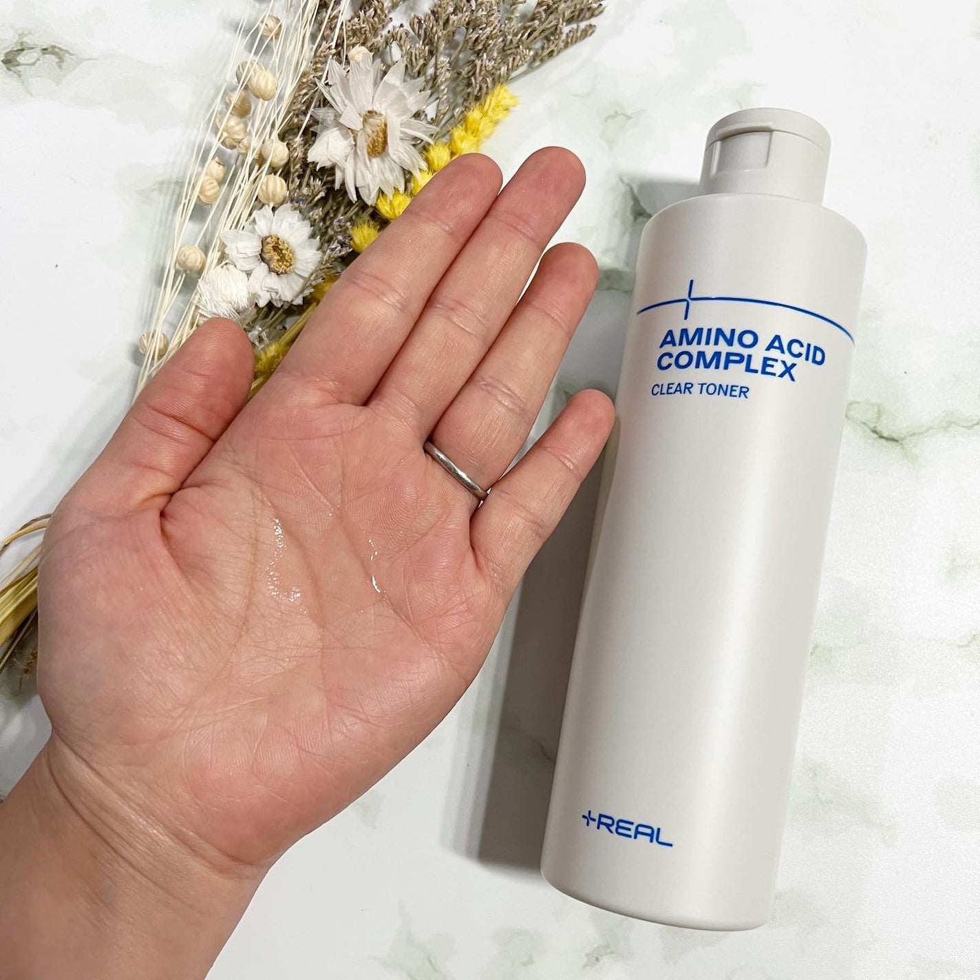 クリアトナー/+REAL/化粧水を使ったクチコミ(2枚目)