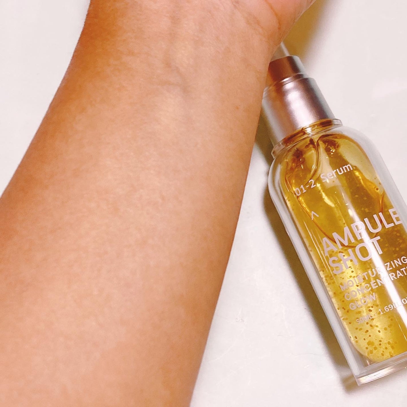 モイスチャーライジング コンセントレートグロウ セラム/AMPULE SHOT/美容液を使ったクチコミ(6枚目)
