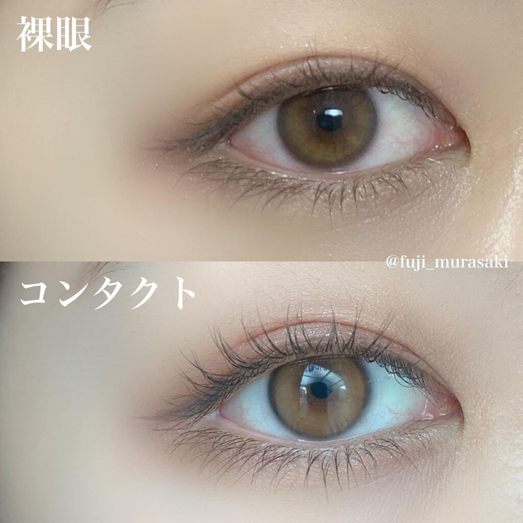 YURIAL Monthly/i-DOL/カラーコンタクトレンズを使ったクチコミ（3枚目）