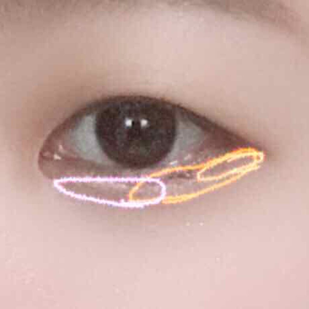 トーンアップアイシャドウ/CEZANNE/アイシャドウパレットを使ったクチコミ(3枚目)