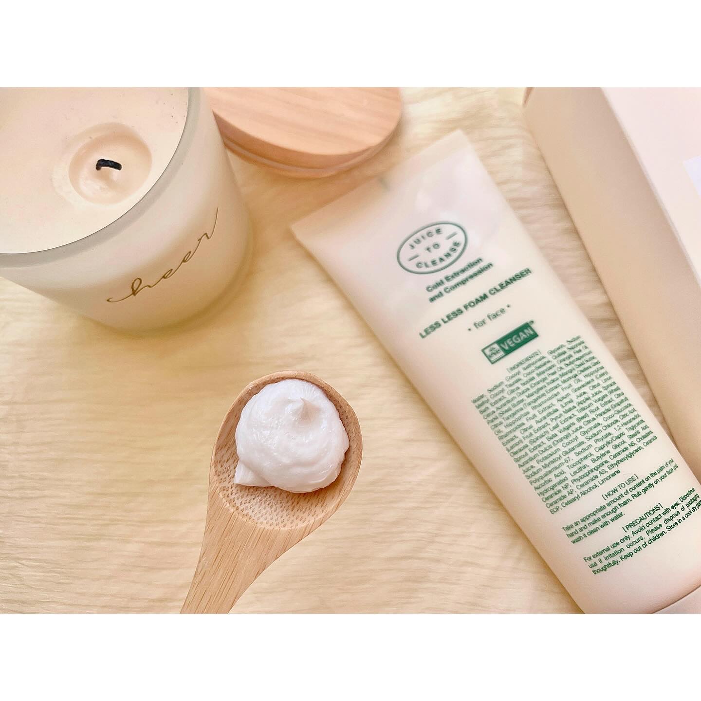 レスレスフォームクレンザー/JUICE TO CLEANSE/洗顔フォームを使ったクチコミ（2枚目）