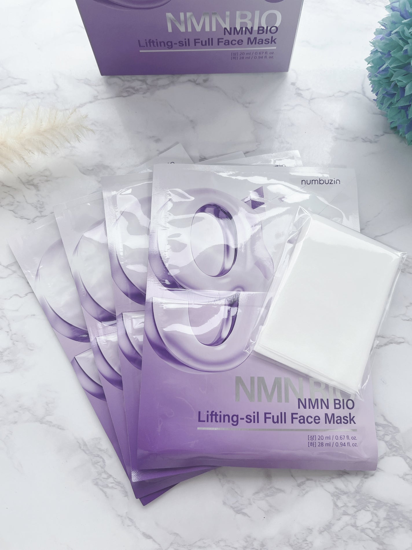 9番 NMNバイオリフトラッピングマスク/numbuzin/シートマスク・パックを使ったクチコミ(2枚目)
