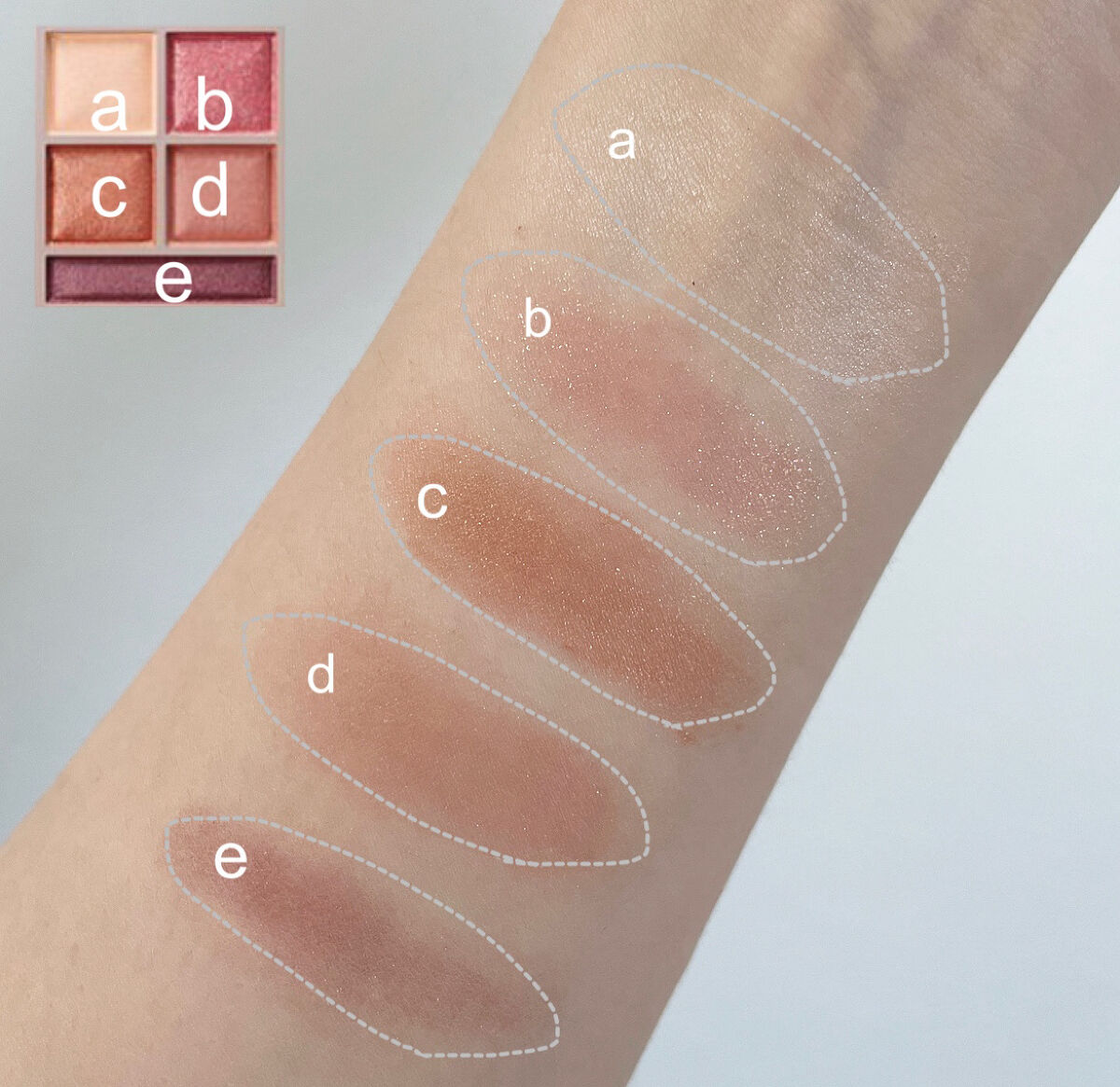 パノラマデザイン アイパレット/Visée/アイシャドウパレットを使ったクチコミ（2枚目）