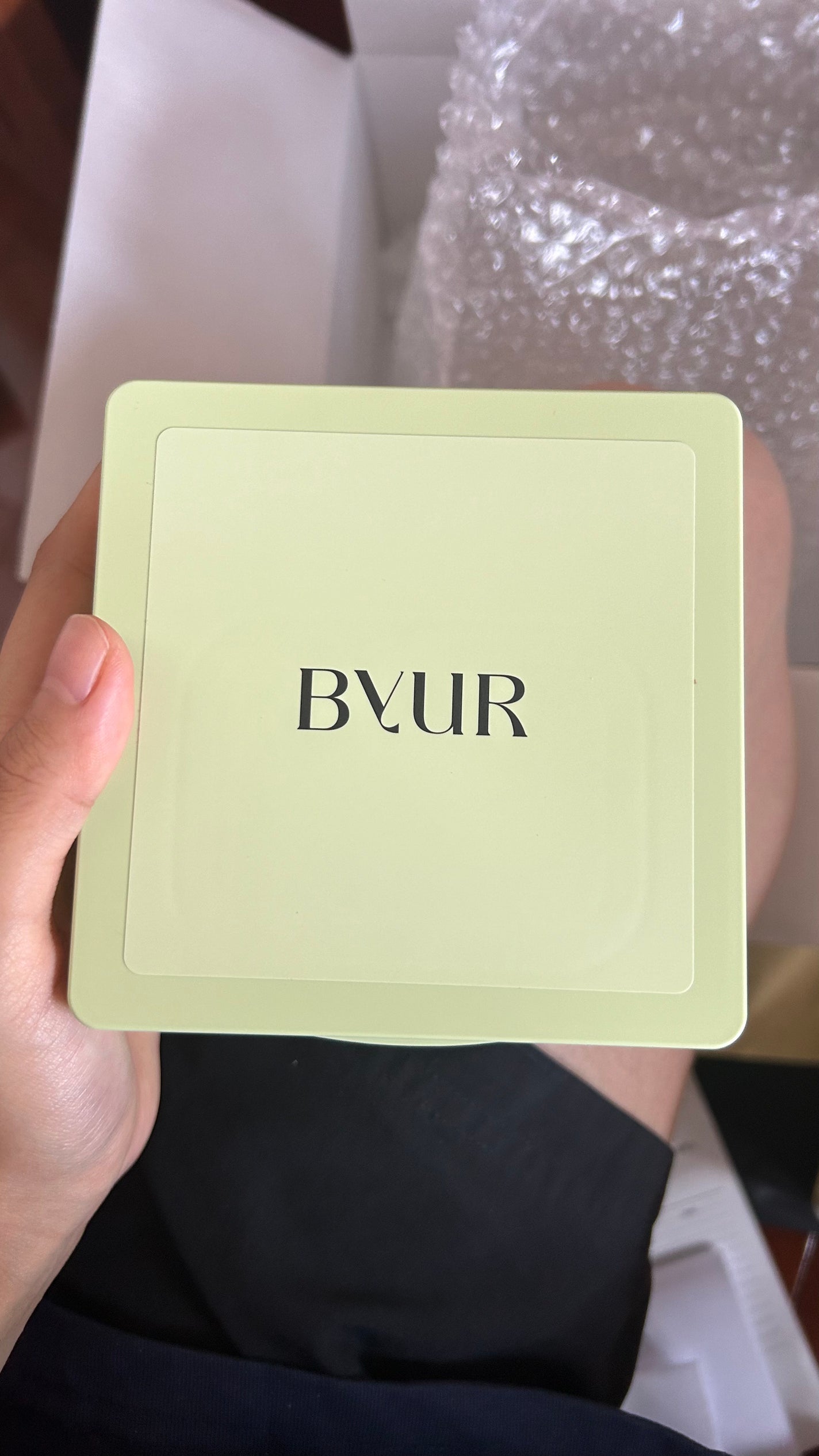 バイユア スージンググリーン デイリーアクアセラムマスク/ByUR/シートマスク・パックを使ったクチコミ(1枚目)