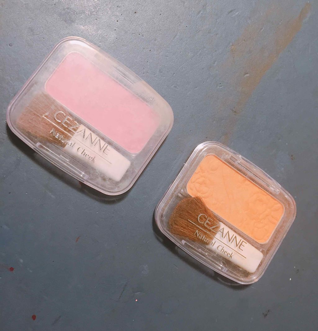 ナチュラル チークN/CEZANNE/パウダーチークを使ったクチコミ(1枚目)