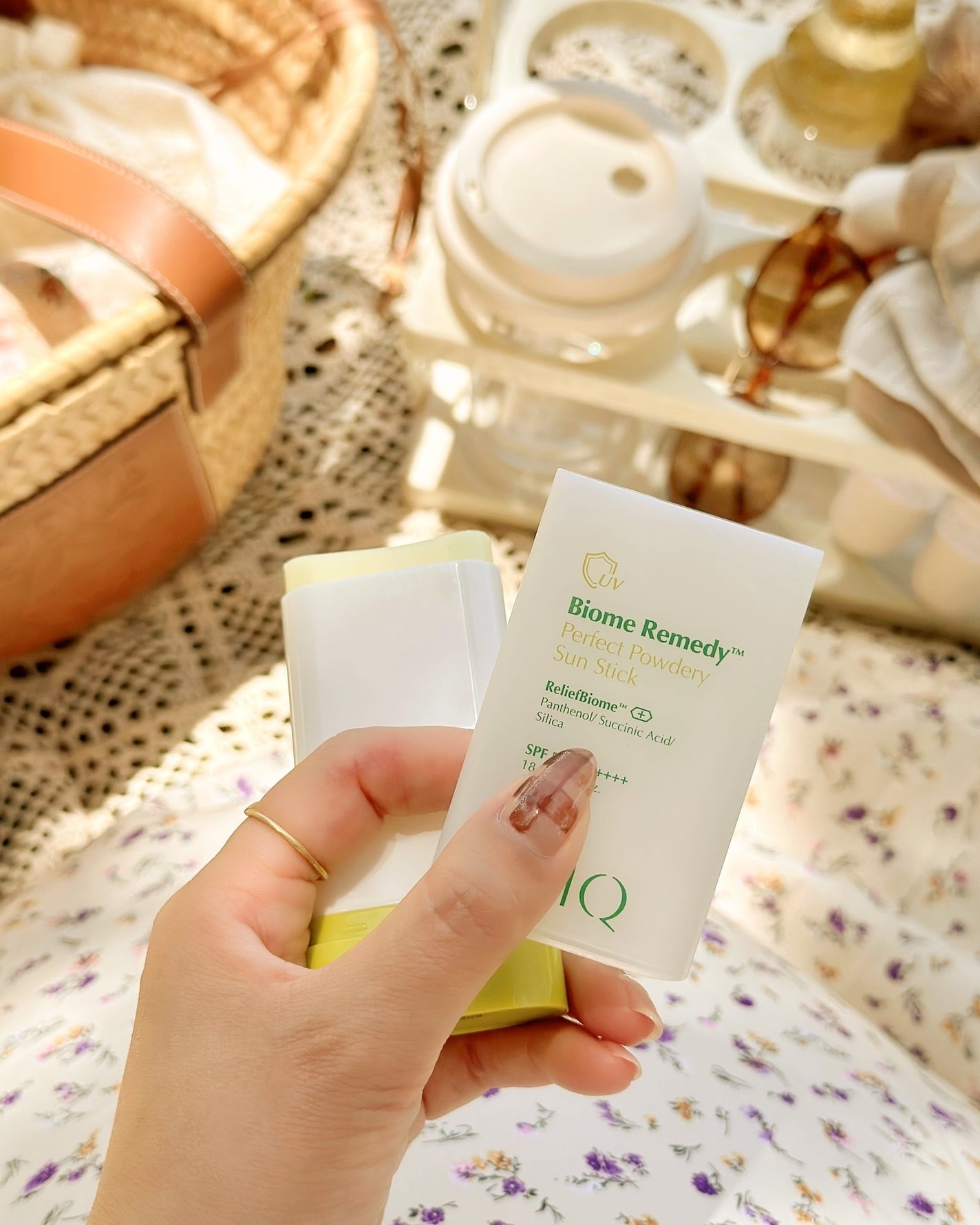 バイオームパーフェクトさらさらUVスティック/UIQ/日焼け止めスティックを使ったクチコミ(1枚目)