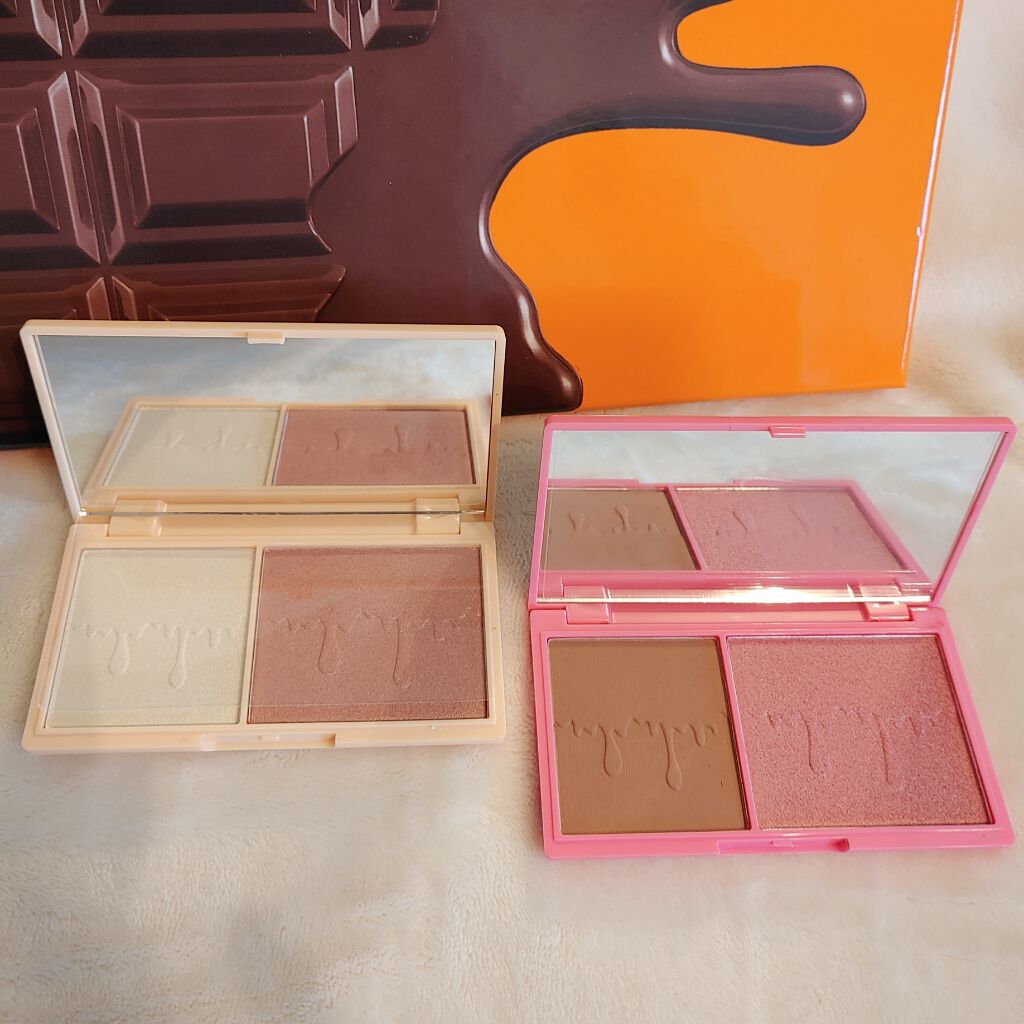 I Heart Revolution Bronze and Glow/MAKEUP REVOLUTION/ブロンザーを使ったクチコミ(4枚目)