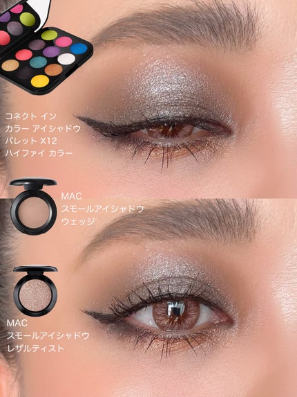 コネクト イン カラー アイシャドウ パレット × 12 ハイファイ コネクト イン カラー アイシャドウ パレット × 12 ハイファイ