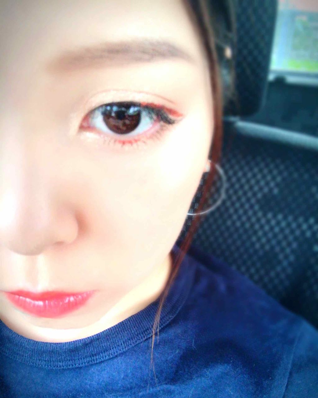 メタリックライナー/LUNASOL/リキッドアイライナーを使ったクチコミ（3枚目）