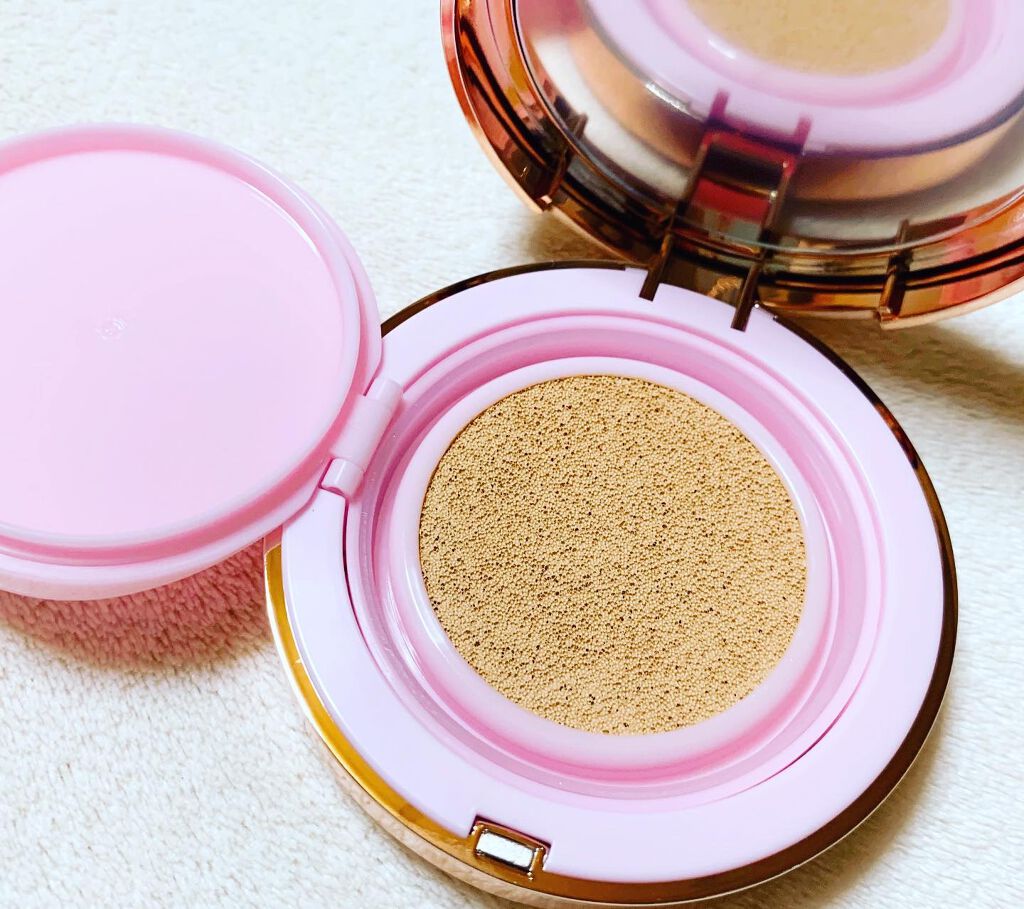 ピンクティーツリーカバークッション/APLIN/クッションファンデーションを使ったクチコミ（2枚目）