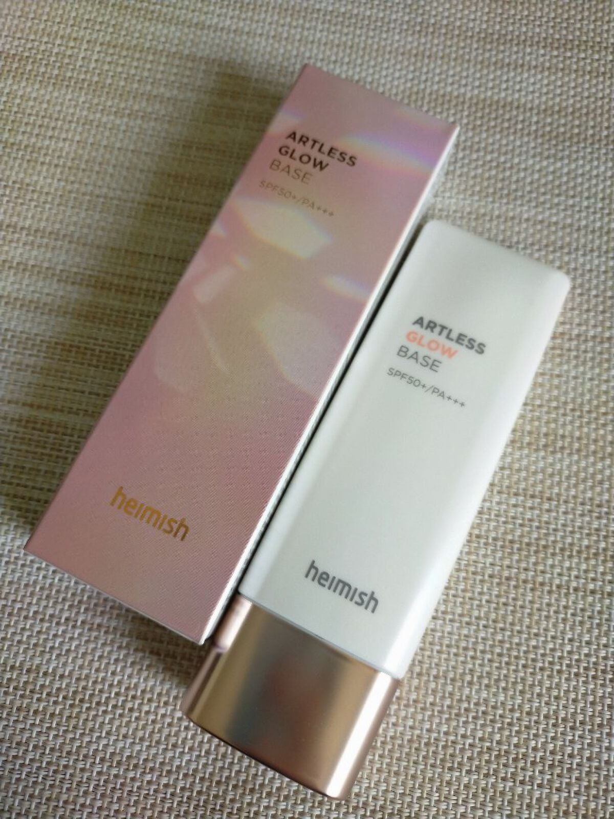 アートレスグロウベース/heimish/化粧下地を使ったクチコミ(1枚目)