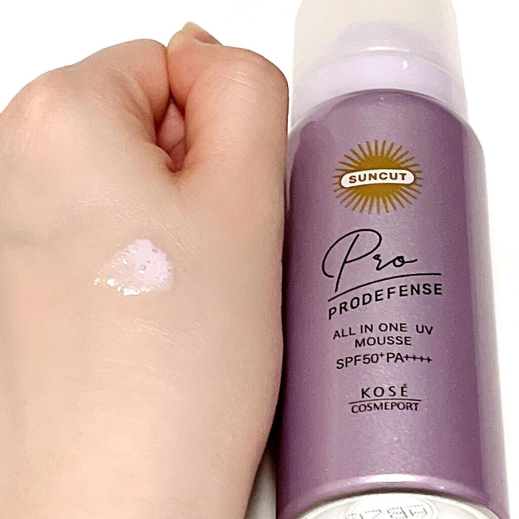 プロディフェンス オールインワンUV ムース/サンカット®/日焼け止めクリームを使ったクチコミ（3枚目）