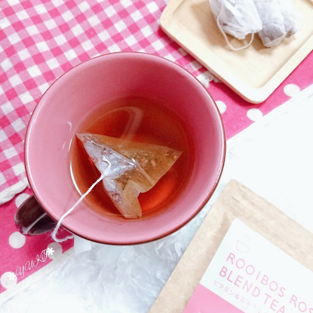 ルイボス ローズヒップブレンドティー/ラ・シンシア/ドリンクを使ったクチコミ（3枚目）