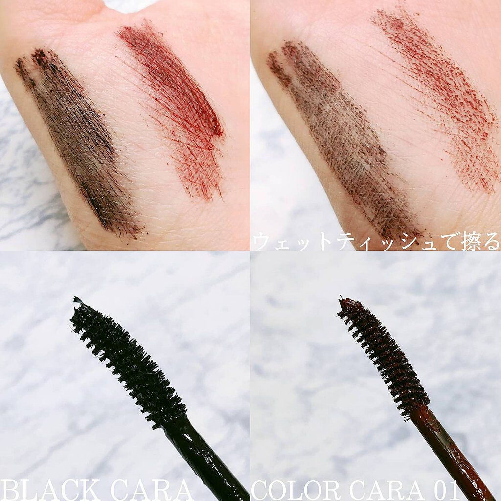 インク ブラック カラ/PERIPERA/マスカラを使ったクチコミ（3枚目）