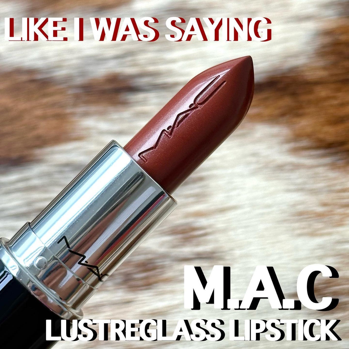 ラスターガラス リップスティック/M・A・C/口紅を使ったクチコミ(3枚目)