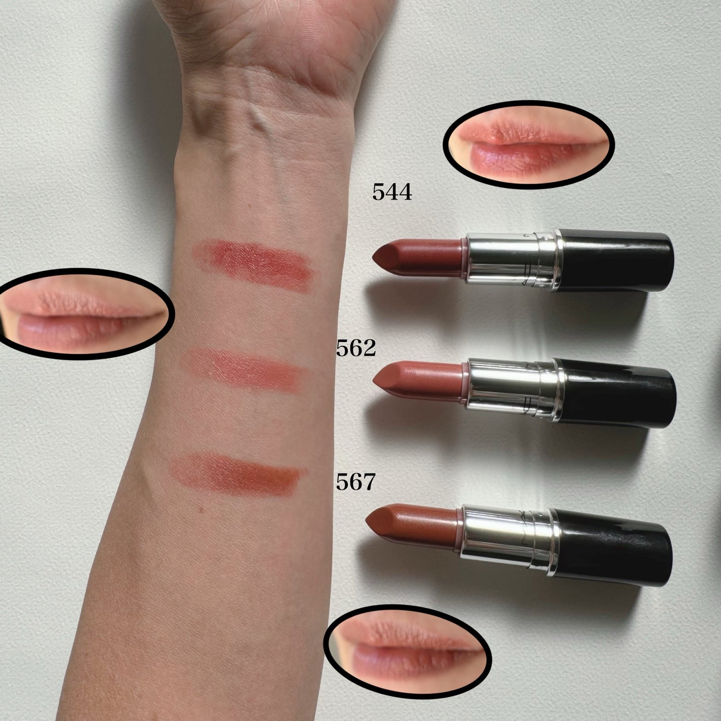 ラスターガラス リップスティック/M・A・C/口紅を使ったクチコミ(2枚目)