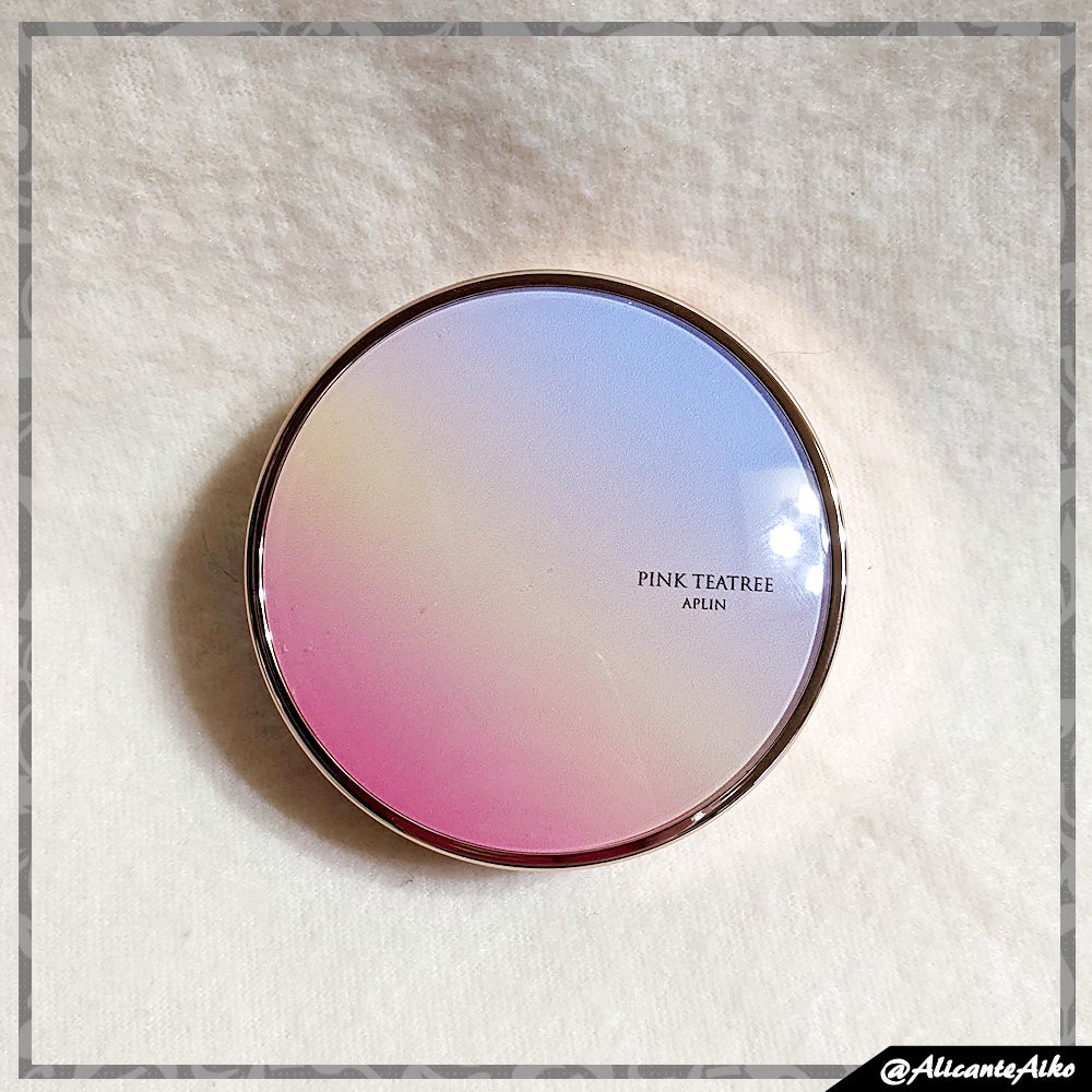 ピンクティーツリーカバーアップグロウクッション/APLIN/クッションファンデーションを使ったクチコミ(1枚目)