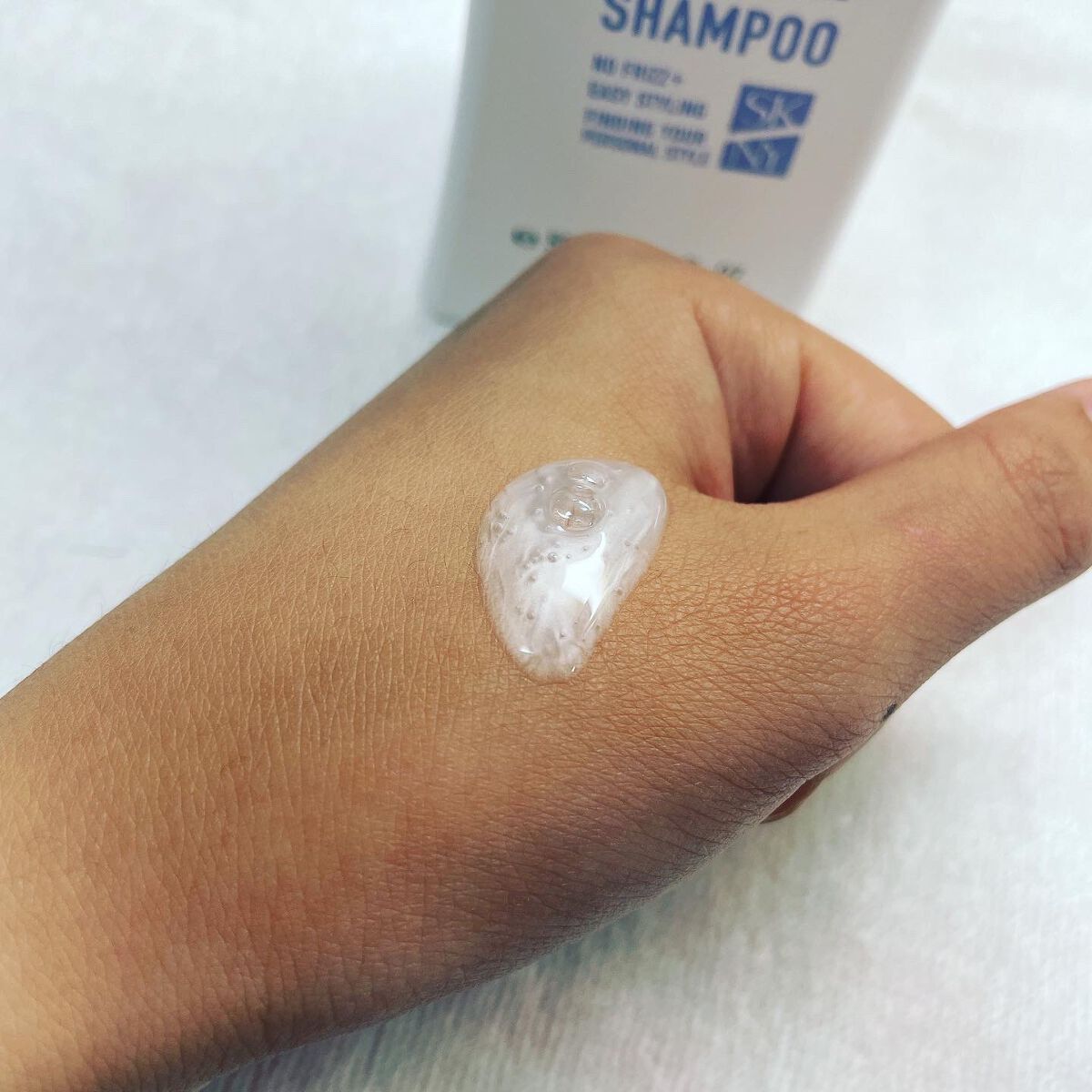 フォルムコントロール シャンプー Ｗ/コンディショナー Ｗ シャンプー本体 500ml/スティーブンノル ニューヨーク/市販シャンプーを使ったクチコミ（3枚目）