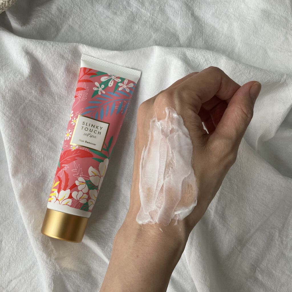 除毛クリーム シトラスホワイトリリィ/スリンキータッチ セルフスパ/除毛クリームを使ったクチコミ（3枚目）