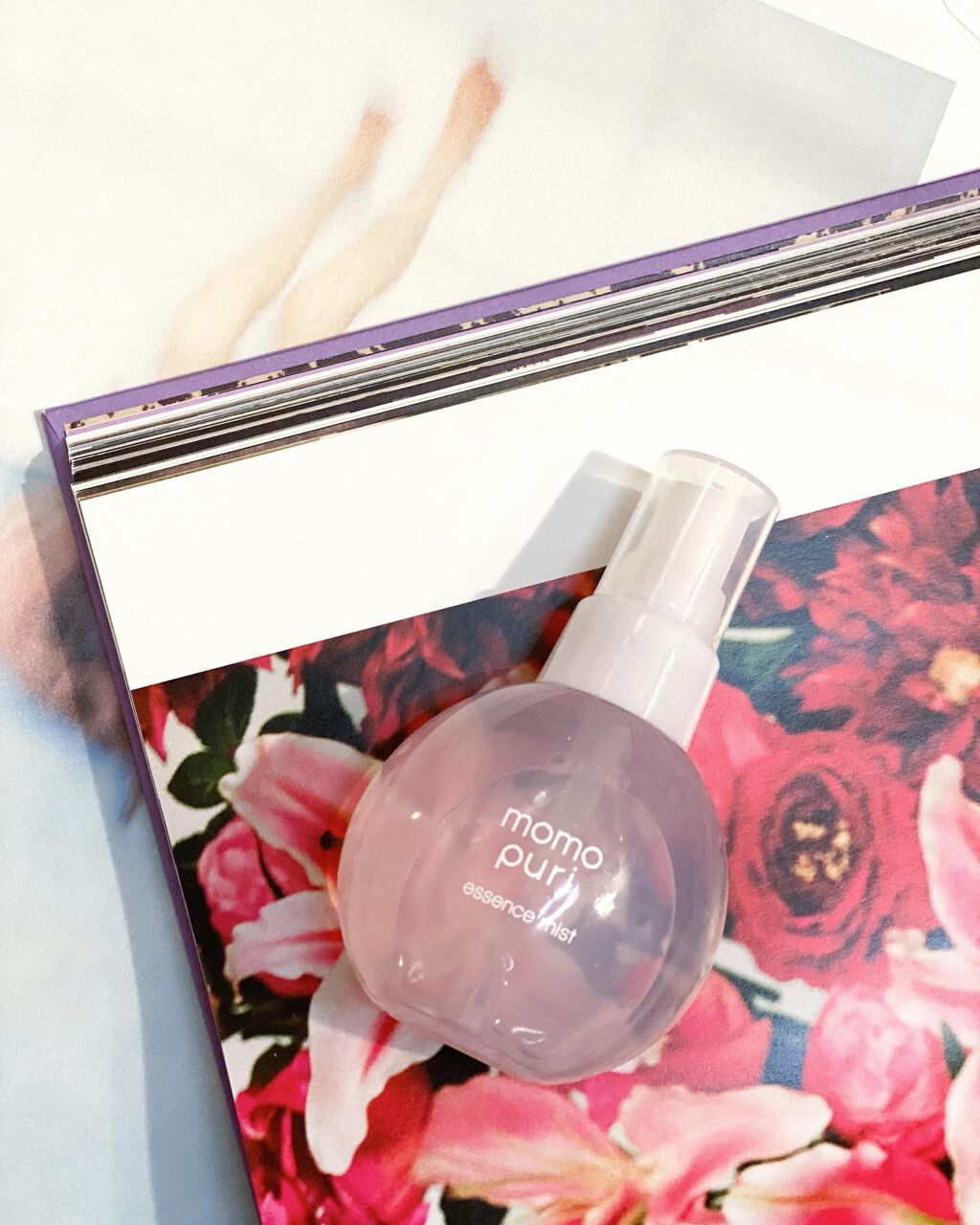 ぷりっと桃肌ミスト/ももぷり/美容液を使ったクチコミ（1枚目）