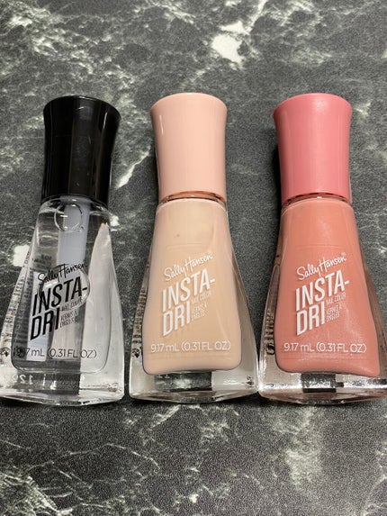 インスタドライ ネイルカラー103 クリアリークイック トップコート/サリーハンセン/ネイルトップコートを使ったクチコミ(1枚目)