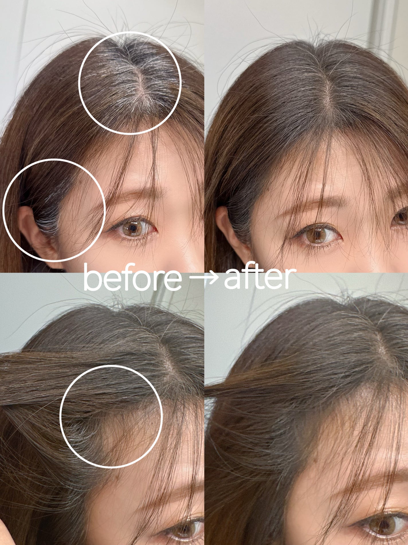 ヘアメイクパウダー/CEZANNE/ヘアケア・スタイリングを使ったクチコミ(2枚目)