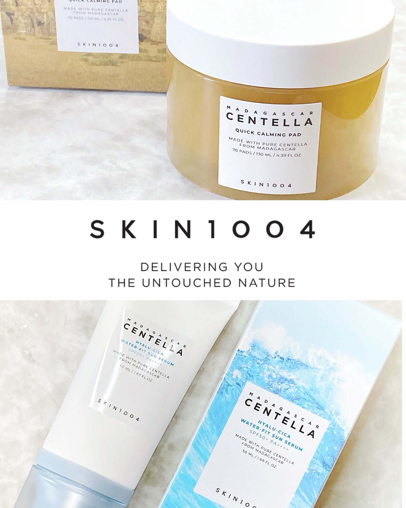 センテラ クイックカーミングパッド/SKIN1004/トナーパッドを使ったクチコミ(1枚目)