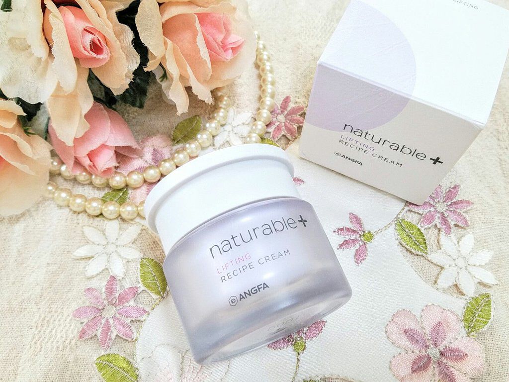 ナチュラブルプラス レシピクリーム リフティング/ナチュラブルプラス/フェイスクリームを使ったクチコミ（1枚目）