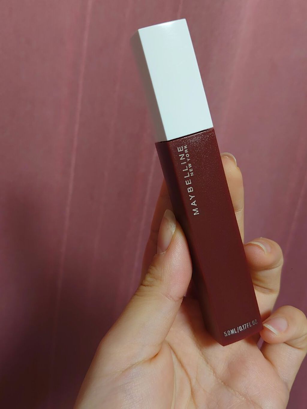 SPステイ マットインク 50/MAYBELLINE NEW YORK/口紅を使ったクチコミ（1枚目）