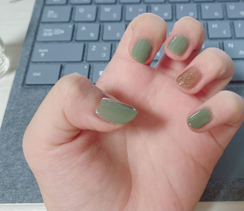 ガラスドロップジェルコート/MAJOLICA MAJORCA/ネイルトップコートを使ったクチコミ（1枚目）