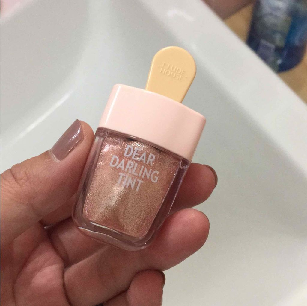 ディアダーリン ウォータージェルティント （アイスティント）/ETUDE/口紅を使ったクチコミ（1枚目）