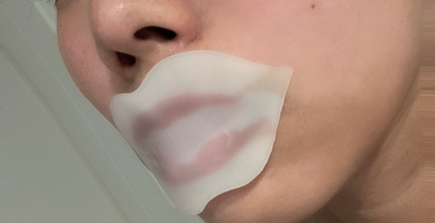 リップパック ふっくらハリ感タイプ<ハーバルハニーの香り>/CHOOSY/リップマスクを使ったクチコミ(2枚目)