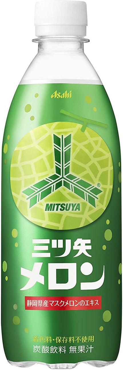 アサヒ飲料 三ツ矢メロン